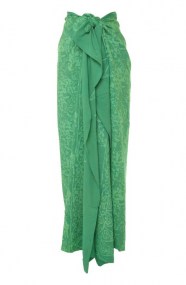 Sarong rok extra kwaliteit groen lichtgroen, rok extra kwaliteit groen, rok dubbel geweven boho stijl,